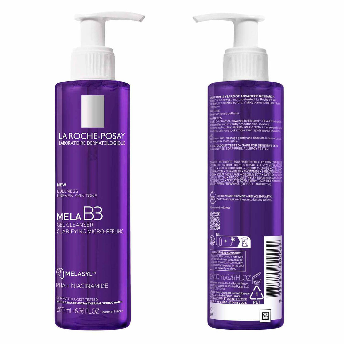 mela-b3-facial-gel-cleanser-with-melasyltm-niacinamide-j2 7_LaRochePosay-Product-MelaB3-MelaB3Cleanser-200ml-03337875890069-Back Packshot_REV.jpg 7_LaRochePosay-Product-MelaB3-MelaB3Cleanser-200ml-03337875890069-Back-Packshot_REV_394e5cafee49.jpg
